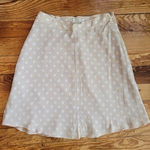 Kate Spade Polka Dot Skater A-Line Skirt Size 8